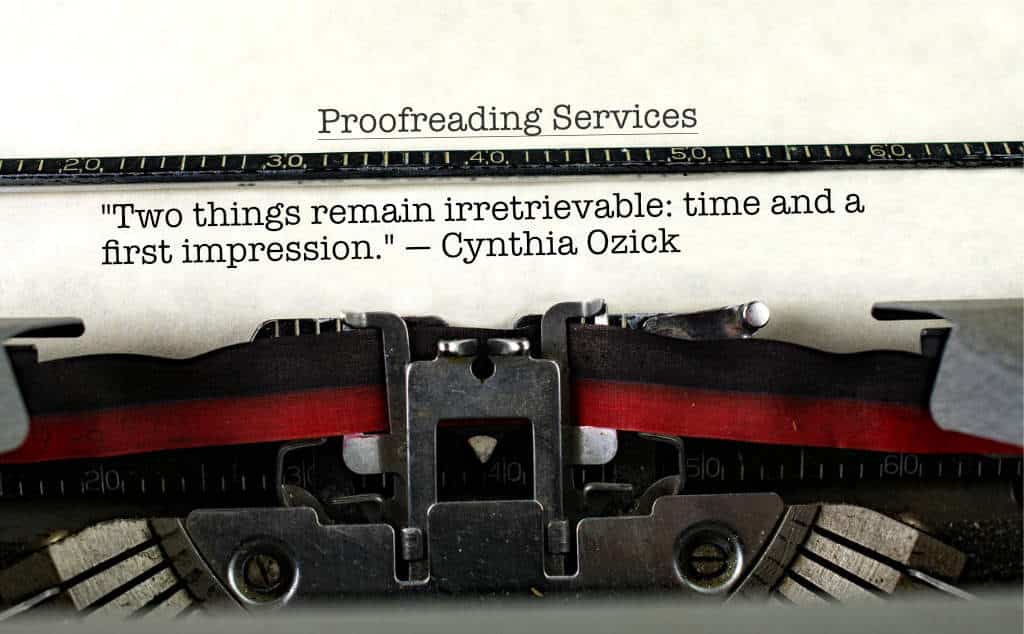 proofreading services temecula