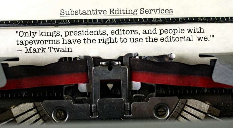 developmental editing services manuscript review