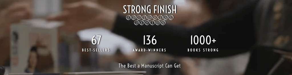 Strong Finish Editorial Design 67 Best-Sellers The Best a Manuscript Can Get